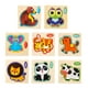 thumbnail image 1 of Rompecabezas De Animales De Dibujos Animados De Madera Para Niños, Juguetes De Educación Temprana Para Niños, Desarrollo De Coordinación Mano-Ojo Minnieouse FN007803-01, 1 of 6