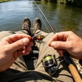 thumbnail image 5 of Fishing Lure Insect Shaped Topwater Hard Bait Mesh Wing Design Dual Treble Hooks ABS Swimbait for Freshwater Saltwater Predator Fishing(Red-4.8cm), 5 of 7