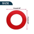 thumbnail image 4 of Unique Bargains Reflective Bumper Decal Fluorescent Red Rectangle angel's eyes Pattern Reflective Car Sticker Personalized Decoration, 4 of 7