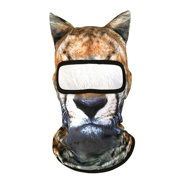 Housse de Protection Solaire et Couvre-Tête Imprimé Animal pour un Confort Toute la Journée!