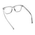 thumbnail image 6 of Nerdy Large Horn Rim Rectangular Blue Light Filtering Computer Eyeglasses Slate, 6 of 8