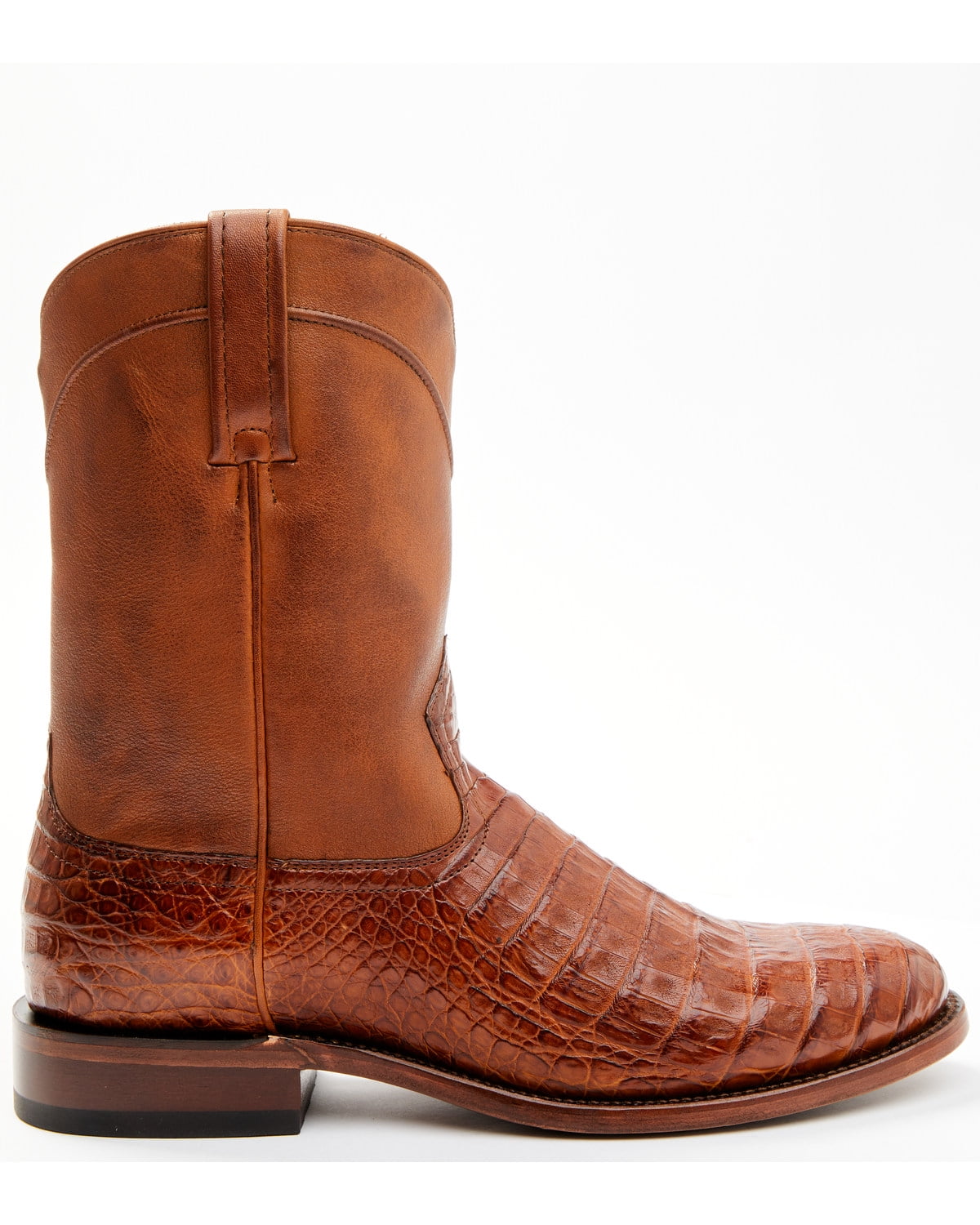 Cody James Black 1978 Men's Carmen Exotic Caiman Belly Roper Boot