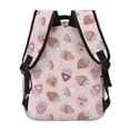 thumbnail image 4 of Fotbe Strawberry Cake Pattern Casual Backpack for School, Travel, and Outdoor Activities - Durable, Lightweight, and Comfortable, 4 of 5