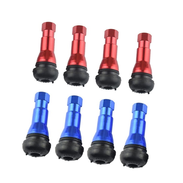 8x Tapones de Válvula de Llanta de Rueda TR413 46mm Pieza Reemplazo para Coche
