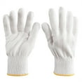 thumbnail image 3 of Bamboogro Work Gloves for Men and Women, Non-Slip, Heavy Duty - 10 Pack, White, 3 of 5