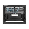 thumbnail image 3 of StarTech.com "8U Hinged Open Frame Wall Mount Network Rack - 4-Post 22"" Depth Swing Out Computer Equipment Rack - 140lbs capacity (RK819WALLOH)" - Rack - wall mountable - black - 8U - 22", 3 of 7