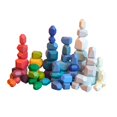thumbnail image 2 of de Piedras para Montessori Artware Creativo Ligero Bloques de construcción de apilamiento piezas Salvador Juguetes de bloques de apilamiento, 2 of 10