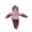 Purple, variant on Adorable Hoodie Monkey Keychain Plush Hanging Ornament with Removable Jacket Soft Bags Pendant Animal Stuffed Key Ring