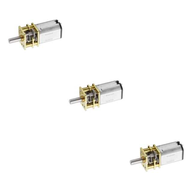 Kenally Caja de engranajes de aplicación amplia resistente al desgaste para reemplazo de motor de engranajes de motor reductor de eficiencia 6 6V-200RPM 3Conjunto