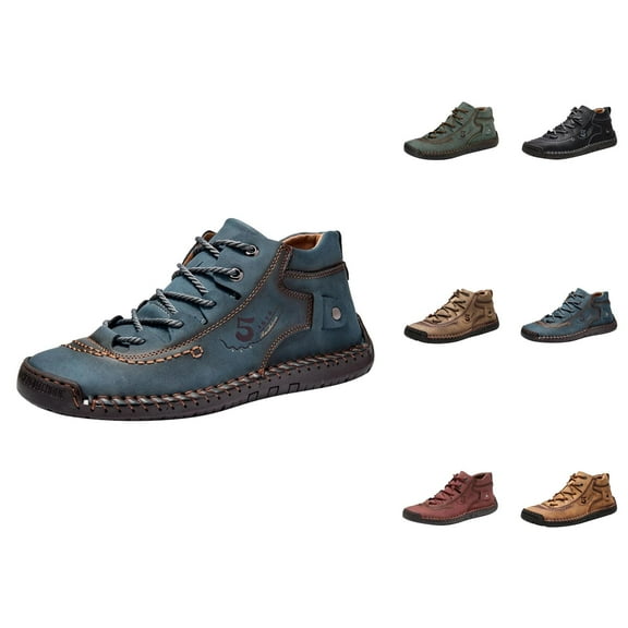 Men's Breathable On Casual Shoes For Daily Wear Comfortable Elastic Loafers Durable Walking Footwear Ideal For Spring Summer Fall With Shorts Jeans Pants Black Mens Shoes