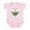 Petal Pink, variant on CafePress - Baby Bumblebee Infant Creeper - Baby Light Bodysuit, Size Newborn - 24 Months