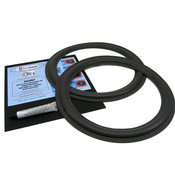 Fisher Speaker Foam Edge Repair Replacement Kit, 15" Speakers, FSK15A