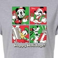 thumbnail image 3 of Disney - Holidays - Juniors Cropped Cotton Blend T-Shirt, 3 of 5