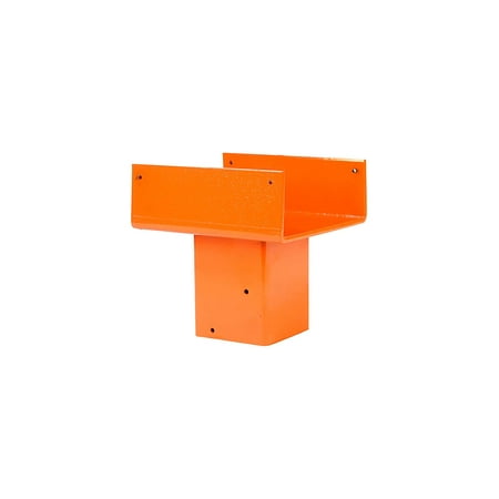 

Ellis Manufacturing Company - U-Head - Allows Two Standard Cut 4x4 or 4x6 Purlins to Sit Side by Side