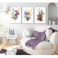 thumbnail image 4 of 3 Pcs Tarot Canvas Wall Art Sun Moon and Star Mystical Astrology Celestial Paintings Pictures Wall Decor Poster Print Artwork for Bedroom Living Room Dorm Home Decoration, 4 of 6