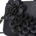thumbnail image 4 of Faraee Small Purse and Handbag for Women Flower Leather Ladies Top Handle Satchel 2026 Fashion Shoulder Crossbody Tote Bags Black, 4 of 4
