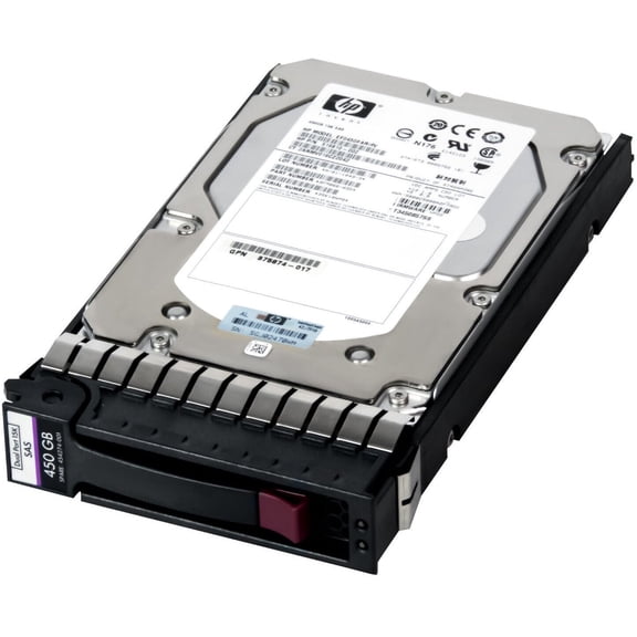 516810-002 HP 450GB 6G SAS 15K RPM LFF 3.5" SC Enterprise Hard Drive EF0450FARMV disco