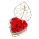 thumbnail image 1 of Decoración de habitación fragante XCF para Día de San Valentín adornos de flores rosas artificiales rojo 11 x 11 x 7 cm, 1 of 4