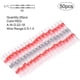thumbnail image 2 of 50 terminales eléctricos para soldar, tubos termorretráctiles, terminales de cobre eléctricos, conector de cable de alambre, rojo, 2 of 5