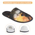 thumbnail image 3 of Fotbe Sunset Meditating Doberman Pattern Women's Fuzzy Slippers Plush Slippers Fluffy Winter House Shoes Indoor and Outdoor-Medium, 3 of 8