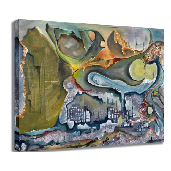 Yosi Amir XLV Canvas Print