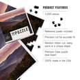 thumbnail image 3 of Lantern Press 1000 Piece Jigsaw Puzzle, Adirondack Mountains, Sunset, 3 of 5