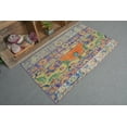 thumbnail image 2 of Colorful Rugs, Vintage Rug, 2.6x4.3 ft Small Rugs, Wool Rug, Turkish Rug, 2 of 9