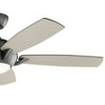 thumbnail image 2 of 330001SBK Kichler Lighting Geno - Ceiling Fan with Light Kit - with Transitional inspirations - 14.5 inches tall by 54 inches wide-Black Finish, 2 of 6