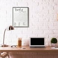 thumbnail image 2 of Laundry Word Search Fun Family Word Design XXL Framed Giclee Texturized Art by Daphne Polselli, 2 of 8