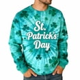 thumbnail image 1 of Chandail de la Saint-Patrick pour Hommes, Col Rond à Manches Longues avec Imprimé Graphique, chandail Décontracté Doux, Vêtement à Thème Irlandais pour Fêtes et Événements, 1 of 8