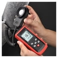 thumbnail image 3 of Digital Luxometer Professional Lux Meter Handheld Light Meter High Accuracy Luxmeter Illuminometer Photometer 100000LUX ,Easy to Use, 3 of 8