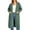 Army Green, variant on IUYRTFE Women Longline Open Front Cardigan Knit Coat Knee Length Outerwear with Pockets for Fall Winter Daily Wear