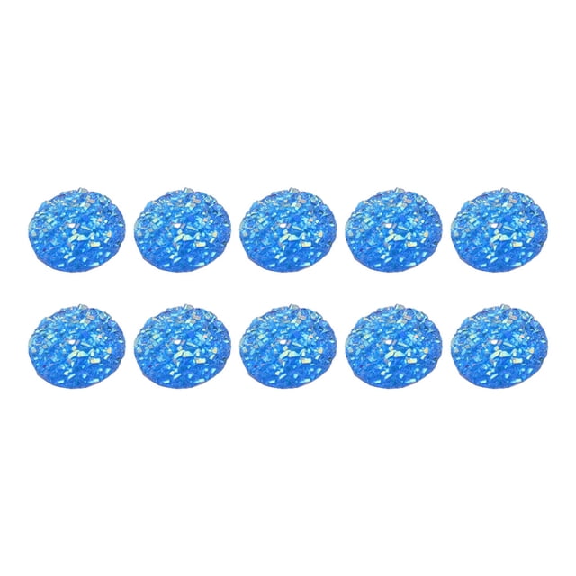 Cabujones de resina Minnieouse 100 piezas Color sólido para decoración artesanal DIY