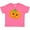 Hot Pink, variant on Inktastic Smiling Pumpkin, Orange Pumpkin, Halloween Boys or Girls Baby T-Shirt