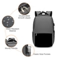thumbnail image 6 of Laptop Backpack with Anti-Theft Ring.15.6 inch Notebook Computer Knapsack with USB Port, Men's Waterproof Backpack for School,Work or Travel, 6 of 7
