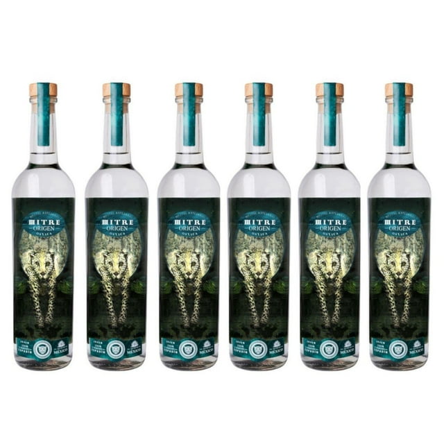 Pack de 6 Mezcal Mitre Origen Artesanal Joven 700 ml