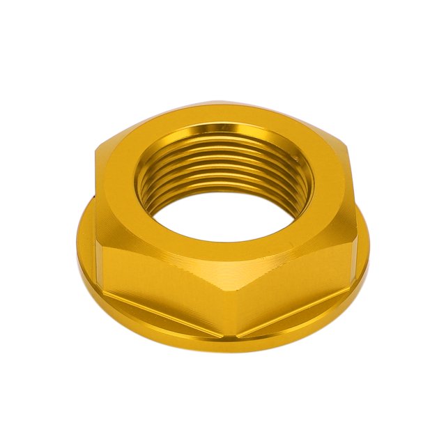 Motorcycle Wheel Axle Nut, CNC-Machined Lightweight Rear Wheel Axle Nut M22x1.5 For Repair Gold,Green,Red,Blue