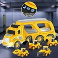 thumbnail image 6 of Veslier Construction Truck Toys for Boys Girls Age 1 2 3 4 5 6 Years Old，Carrier Transport Trucks for Kids 1-3 3-5 Year Old，Christmas Birthday Gift Toddler Toys., 6 of 7