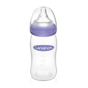 Lansinoh Breastfeeding Bottle for Baby with NaturalWave Nipple, 8 fl oz, 1 Ct
