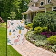 thumbnail image 2 of Yayeee Garden Flag 12" x 18" Double Sided Outdoor Yard Lawn Holiday Decorations, Flamingo Pattern, 2 of 6
