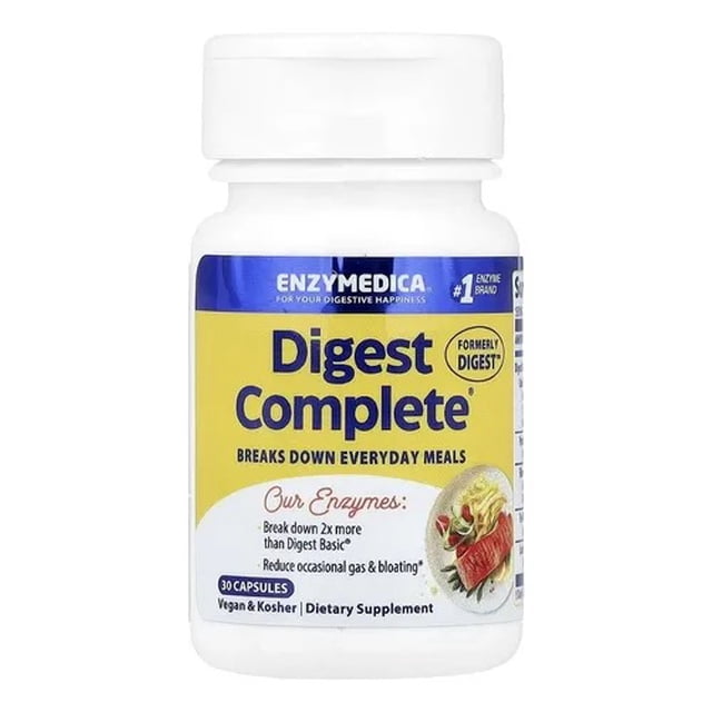 ENZYMEDICA | DIGEST 30 CAPSULAS | Fórmula Enzimática