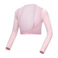 thumbnail image 1 of Camiseta de manga larga transpirable con capa base de seda de hielo para mujer, ropa de golf con protección solar para correr y golfistas. como se describe, 1 of 8