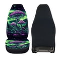thumbnail image 6 of FOR U DESIGNS Mushroom Pattern 2 Pcs Car Seat Covers Lightweight Automotive Front Seat Cover Comfortable Auto Seat Protector Car Accessories Fit for SUV Truck Sedan, 6 of 7