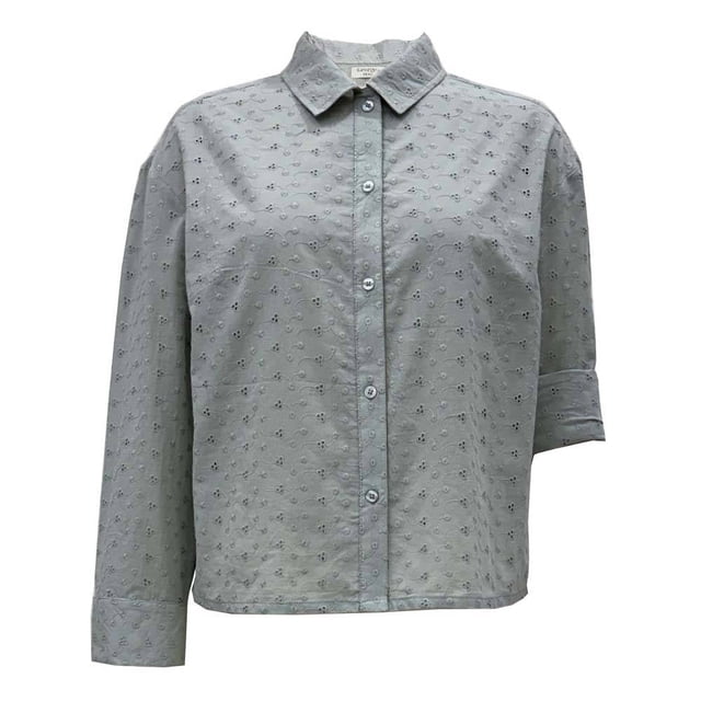GEORGE G CAMISA EYLET MANGA C/ALETILLA