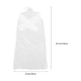 thumbnail image 2 of Raindrops 2-Pack Quick Dry Clothes Storage Bags for Winter Coats, White, Travel-Friendly and, 2 of 7