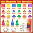 thumbnail image 3 of Magnetic Tiles OrzBB Travel Mini con funda para niños de más de 3 años, 3 of 7