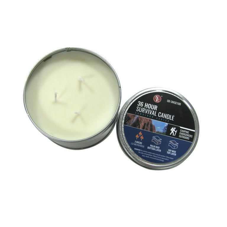 36 Hour Soy Camp Survival Candle Emergency Rescue Gear Doomsday Prepper Supply 36 Hour Soy Camp Survival Candle Emergency Rescue Gear Doomsday Prepper Supply