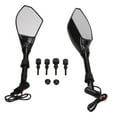 thumbnail image 2 of Autocycle Bar End Mirrors, Left Right 10mm Rearview Mirror Motocycle Rear View Mirro  For Motor Repair, 2 of 8