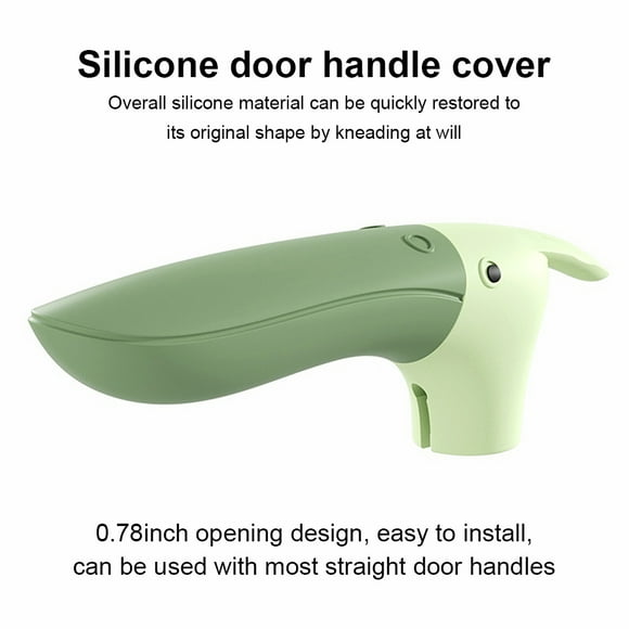 Home Door Handle Cover Baby Safety Anti-Collision Straight doorknobs; please Doorknob Guard Soft DIY Bumping Wall Living Room Decor
