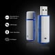 thumbnail image 4 of KSRplayer Grabadora de Voz Portátil de Audio Digital de 8GB, Unidad Flash USB, Azul, 4 of 7